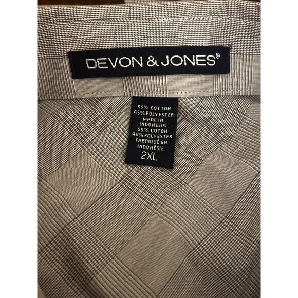 Devon & Jones Ladies' Crown Woven Collection Glen Plaid 2X - Picture 6 of 10